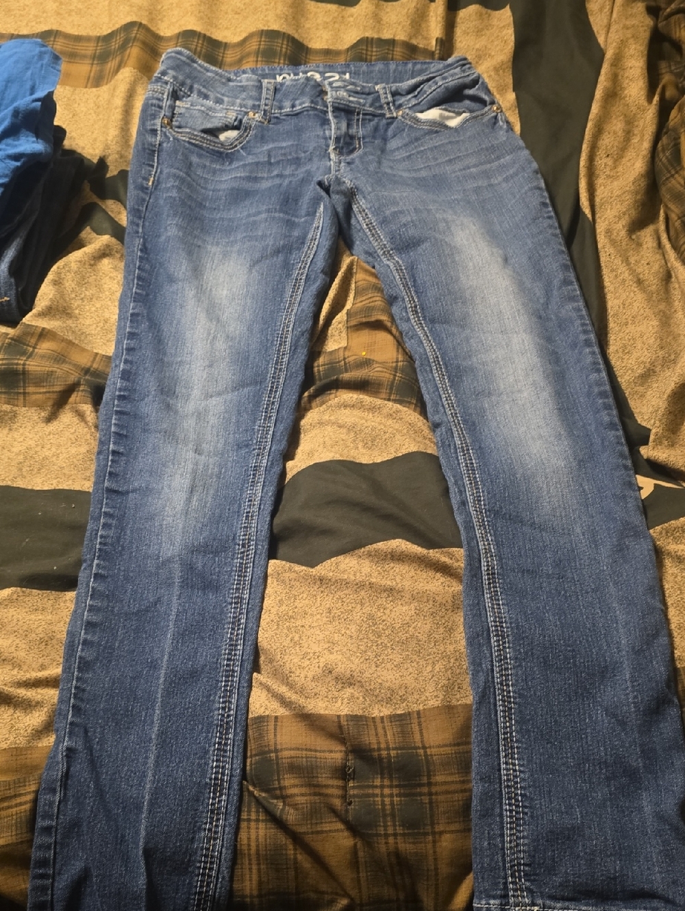 Rue21 Skinny Jeans in Blue Denim Like New Size 3/5